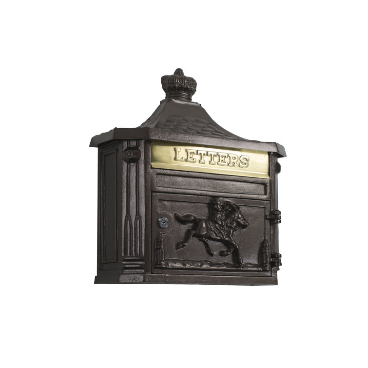 Amco Mailboxes Victorian Locking Wall Mounted Mailbox & Reviews Wayfair